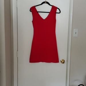 Red Moda casual summer dress